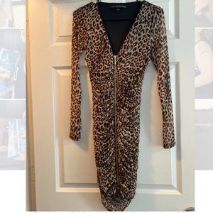 Guess leopard print dress. Size small.